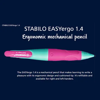 STABILO Jednoduché EASYergo Mechanické Ceruzky pravou Rukou, 1.4 mm - Ultramarine