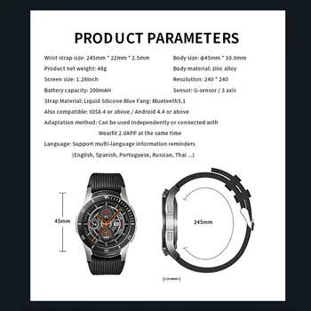 Stránke nové funkcie Smart Hodinky Mužov Fitness Tracker Ženy Nositeľné Zariadenia IP67 Smartwatch Srdcovej frekvencie Náramkové hodinky Smart Hodinky Amazfit His S