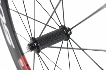 Superteam uhlíka clincher dvojkolesia 700 C požičovňa kolesá Pre Cestný bicykel kolesá matný povrch Clincher