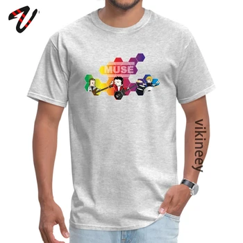 Synthwave Muse T-Shirt Vtipné O Krk Hip hop Čistej Bavlny Muži T-Shirt Veľkoobchod Prispôsobené Rockovej Hudby, Klasickej Party Tričko