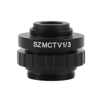 SZMC TV1/3 0.3 X C-Mount Adaptér Znížiť Šošovky a Zároveň Hlavná Trinocular Stereo Video Mikroskopom Fotoaparát CCD Priemysel, HDMI, USB, VGA