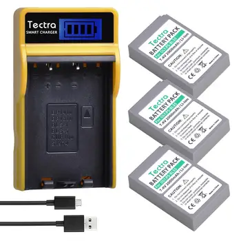 Tectra PS-BLS5 BLS-50 BLS-5 BLS5 BLS50 Batérie+LCD Nabíjačka pre Olympus PEN E-PL2,E-PL5,E-PL6,E-PL7,E-PM2,E-M10,E-M10 II,Stylu