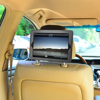 TFY Auto opierky hlavy Mount Držiak pre iPad 4 / iPad 3 / iPad 2, Čierna