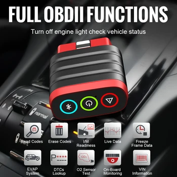 THINKCAR Auto OBD2 Code Reader Thinkdiag Mini Bluetooth Auto Skener Profesionálnej PK Easydiag OBD 2 Automobilový Diagnostický Nástroj