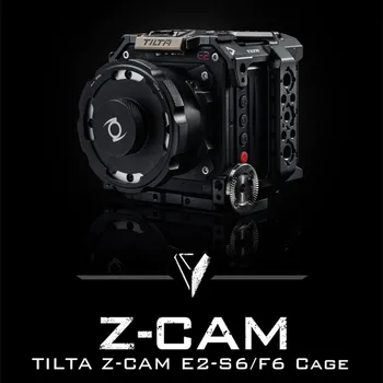 Tilta Z-CAM kamera Klietka pre Z-cam E2-S6/F6/F8, Čierna Klietka Strane Zameranie Rukoväť R/S Z Cam E2-S6 F6 F8 dslr plošinu Klietky Najvyššie rukoväť