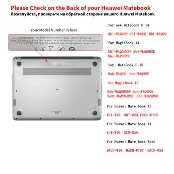 Tlač Maľovanie na PC Shell Notebook Anti-Scratch prípade Kryt Na HUAWEI MateBook X Pro 2019 13.9/MateBook 13 14/MateBook D 14 D 15
