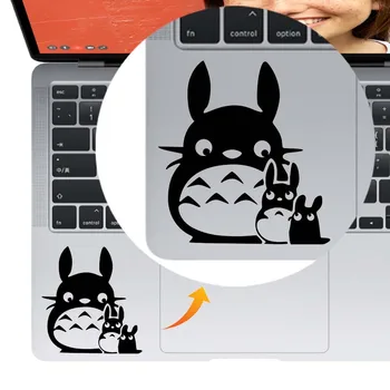 Totoro Rodiny Cartoon Trackpad Notebook Nálepka pre Macbook Pro 16