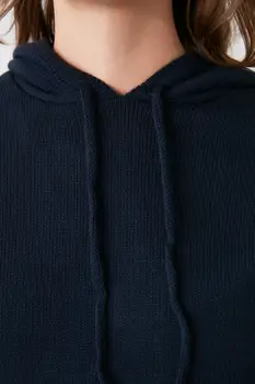 Trendyol s Kapucňou Sveter Nohavice Knitwear Sub-Top Vyhovovali TWOAW21AU0116