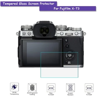 Tvrdené Sklo Chránič Obrazovky LCD Štít Ochranný Film pre Fujifilm Fuji X-T3 XT3 Kamery Príslušenstvo