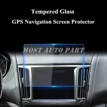 Tvrdené Sklo GPS Navigácie Screen Protector Pre Maserati Levante 2016-2020 Auto príslušenstvo interiéru Auto dekorácie