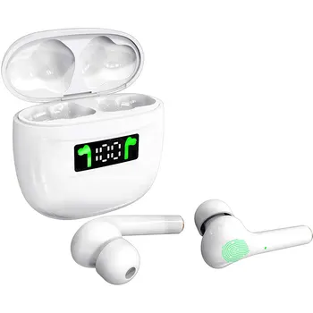 TWS Bezdrôtové Slúchadlá Bluetooth 5.0 Slúchadlá IPX7 Vodotesné Slúchadlá LED Displej HD Stereo Vstavaný Mikrofón pre Xiao iPhone