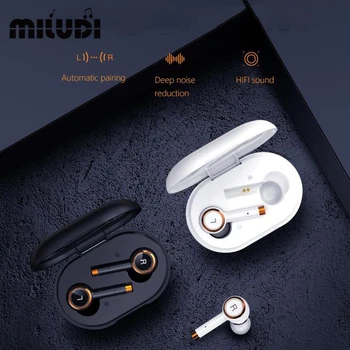 TWS L2 Bezdrôtové Bluetooth Slúchadlá Business Headset Hudobné Slúchadlá Nepremokavé Športové slúchadlá pre Xiao Huawei, Samsung Iphone