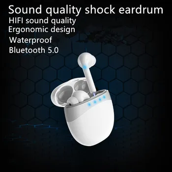 TWS M19 bezdrôtové Bluetooth slúchadlá 5.0 športové nepremokavé hudby hlavu nastaviť 3D stereo HIFI hluku Pre Huawei Xiao Iphone Samsung
