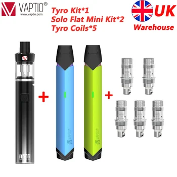 UK Poštovného!! Horúce Pôvodné Vaptio Tyro Auta Starter Kit s 1500mAh Batéria 2.0 ml Nádrž Elektronická Cigareta Vape Auta Vs MINIFIT