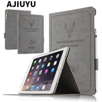 Ultra Slim PU Kožené puzdro Smart Cover obal Pre Apple iPad Vzduchu vzduchu 1 2 5 6 Nový iPad 9.7 2017 2018 A1822 A1893 Auto Sleep /Wake prípadoch