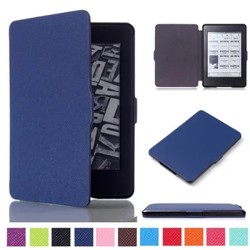 Ultra Slim Smart Case pre Amazon Kindle Papier biely 1 2 3 6 palcový Kryt pre Kindle Paperwhite 1 2 3 Magnetické Prípad Tabletu+Film+Pero