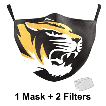 Unisex Bavlna PM2.5 Úst Maska Opakovane Umývateľný pleťové Masky mascarilla Módy Tlače Masku na Tvár Dospelej Nastaviteľný Strmeň Masky