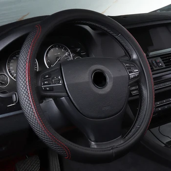Univerzálny Auto Volant, Kryt PU Kožené Volanty Kryt pre Audi A6 C5 C6 C7 4f Avant Allroad A7, A8, Q5 Q2 2018 Q7 2016