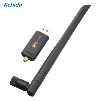 USB 3.0 1200Mbps Wifi sieť Lan Dongle Adaptér s Anténou Pre Notebook 2.4 G a 5G kapela RTL8812BU Wireless-AC Wlan Dual Band 802.11 ac