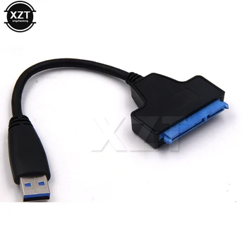 USB 3.0, SATA 22 Pin 2.5 Palcový Pevný Disk Spoľahlivé Super Rýchlosť SSD Adaptér Kábel 20 cm 50 cm najnovšie horúce predaj