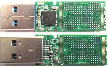 USB FLASH DISK PCBA, Dual-bočné Podložky TSOP48+BGA152 , IS917 Radič, USB3.0 PCBA, DIY UFD SÚPRAVY, flash disk PCBA, 917 UDISK PCB