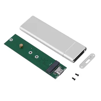 USB3.1 Typ-C na M. 2 B Kľúč PCIE SSD Box ssd (Solid State Drive Bývanie Prípade 10Gbps M2 SSD 2280 Pevného Disku na Kryte