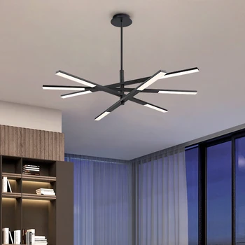 Variabilný tvar, Moderný Luster svetlá diaľkové ovládanie stmievateľné, Spálne, obývacie dekorácie Led Závesné Lustre, osvetlenie