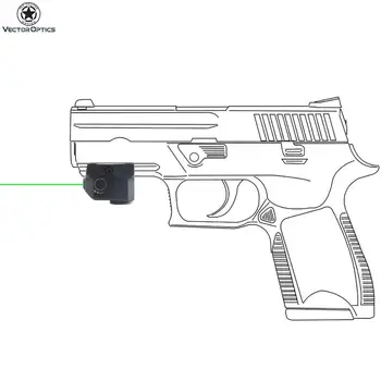 Vektor Optika Skyray Kompaktný Taktické Mini Zelený Laser Sight vhodné na Pištoľ GLOCK 9mm Pištoľ .223 Puška