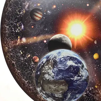 Vesmír Priestor Kolo Skladačka Puzzle 1000 Kusov Svete Planét, Puzzle, Darčekové Deti, Dospelých Záujem Hračka 3D Puzzle Vzdelávacie Hry
