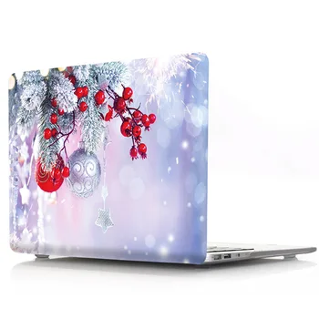 Vianočné farebná tlač shell notebook prípade pre Macbook Air Pro Retina 11 12 13 15 16-palcové pre A1932 A2289 A1989 A2179 A1466