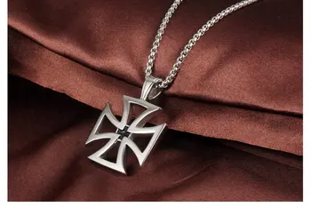 Vintage Duté Rytieri Templar Kríž Náhrdelník Prívesok Pre Mužov Chlapec, Maltský, Nemecký Železný Kríž Módne Nehrdzavejúcej Ocele Muž Šperky
