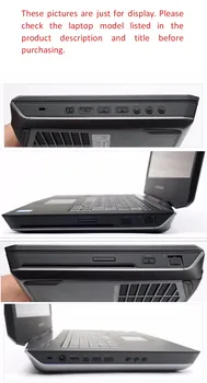 Vodotesný, Prachotesný Notebook Čierne Silikónové plug port, kryt kryt Pre Dell Precision M6800 M6700 M6600 M4800