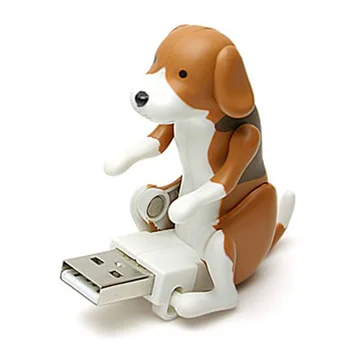 Vtipné Roztomilé Zvieratko USB Humping Mieste Psa USB Dongle Vianočné Darčeky Office Nástroj BM88