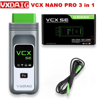 VXDIAG VCX NANO PRO OBD2 Diagnostický Nástroj s 3 Zadarmo Auta Povolenie pre GM/FORD/MAZDA/VW/AUDI/HONDA/TOYOTA/JLR/Subaru