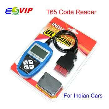 Vysoko Kvalitné Auto Skener pre Indický autá T65 Indickej OBDII OBD2 EOBD auto code reader