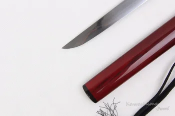 Vysoko Kvalitné Japonské Reálne Tanto Ručné Samuraj Meč Malý Nôž Zložené Ocele Čepeľ Full Tang Ostrosť-List Otvárač