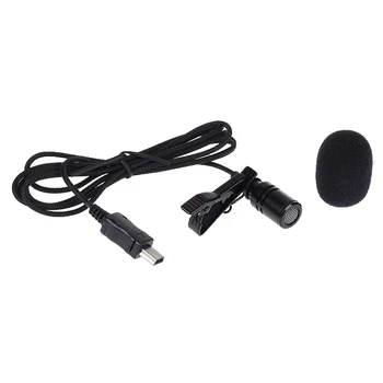 Vysoko Kvalitný Mini Mikrofón Professional Mini USB Externý Mikrofón Mikrofón S Klip pre GoPro Hero 3/3+