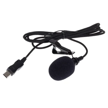 Vysoko Kvalitný Mini Mikrofón Professional Mini USB Externý Mikrofón Mikrofón S Klip pre GoPro Hero 3/3+