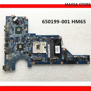 Vysoká Kvalita MB 650199-001 Pre HP Pavilion G4 G6 G7 Notebook Doske DA0R13MB6E1 / DA0R13MB6E0 HM65 HD6470 1GB PGA989 DDR3