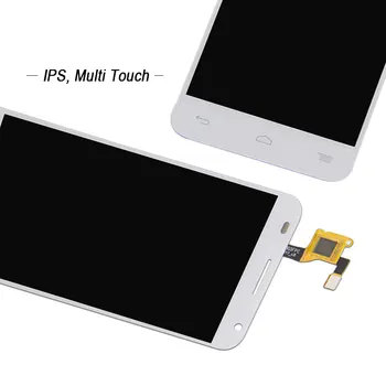 Vysoká Kvalita Pre Alcatel One Touch Idol 2 Mini S OT6036 6036 6036Y LCD Displej Digitalizátorom. Dotykový Panel Obrazovky Montáž Bezplatné Nástroje