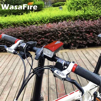 WasaFire Svetlo na Bicykel Predné Vzdialený Roh Požičovňa Svetlo Svietidla Na Bicykli jazda na Bicykli Bell Baterka USB Nabíjateľné Svetlo na Bicykel