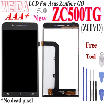 WEIDA Pre Asus Zenfone zenfone ÍSŤ ZC500TG Z00VD LCD Displej Dotykový Digitalizátorom. Montáž Nahradenie+ Nástroj Z00VD ZC500TG LCD