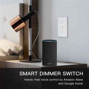 WiFi Smart Stmievač Osvetlenia Prepnúť APLIKÁCIU Diaľkové Ovládanie Práce s Amazon Alexa a Domovská stránka Google IFTTT Smart Home System