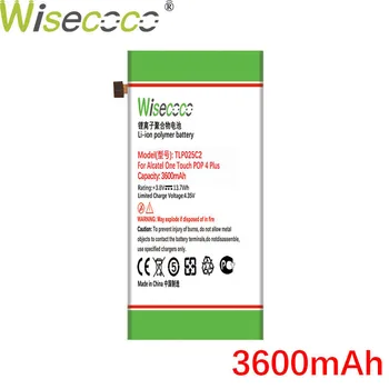 Wisecoco 3800mAh TLP025C1 TLP025C2 Batérie Pre Alcatel One Touch POP 4 Plus 4+ 5056D 5056A 5056N 5056O 5056W Telefón+Kódu Sledovania