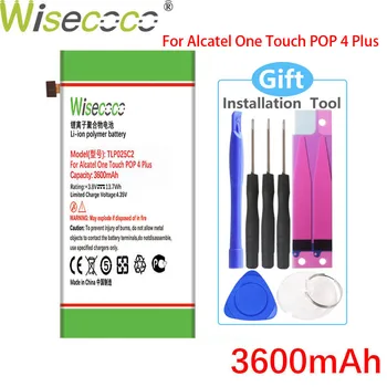 Wisecoco 3800mAh TLP025C1 TLP025C2 Batérie Pre Alcatel One Touch POP 4 Plus 4+ 5056D 5056A 5056N 5056O 5056W Telefón+Kódu Sledovania