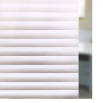 WXSHSH Žalúzie vzor Súkromie Okno Film Home Decor Č-Lepidlo 3D Statické Dekoratívne Sklo Nálepky Kuchyňa Veľkosť 75*400 cm