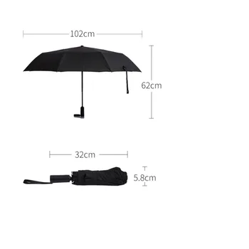 Xiao Mijia Automatické Daždivé dáždnik Slnečný Daždivé Letné Hliníkové Vetru Nepremokavá UV Parasol Slnečník Muž Žena