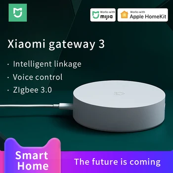 Xiao Mijia Bránou 3 Mi Smart home Hub mi Multi-Mód Brány ZigBee 3.0 Pracovať s Mi domov APLIKÁCIU Apple APP Homekit