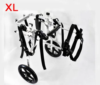 XL VEĽKOSŤ Hliníkový Košík Pet/Pes, invalidný Vozík Pre telesne Postihnutého 30kg okolo Pes/Mačka/Psík /Šteňa