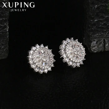 Xuping Šperky, Luxusné, Krásne Slnko, Kvet Tvar Náušnice pre Ženy Vďakyvzdania alebo Vianočné Darčeky 90671